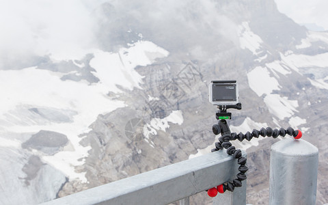 英雄山2015年7月日瑞士关闭GoProHero4号摄像头背景