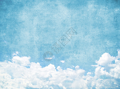 蓝色天空背景有文本间图片