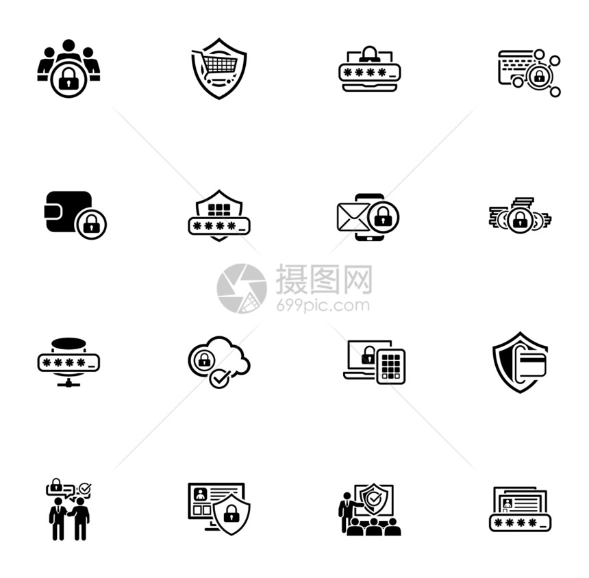 平面设计保护和安图标集单独说明图片