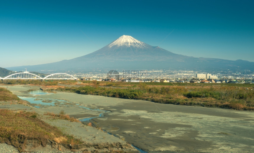 原田县的山fuji河和fuji图片