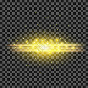 星光背景黄线速度运动效果闪光轨图片