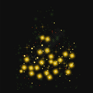 星光背景黄色闪星速度运动效果闪光星效果星图片