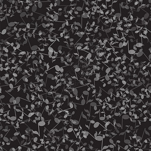灰色音符素材暗背景无音符的缝模式音符的缝模式插画