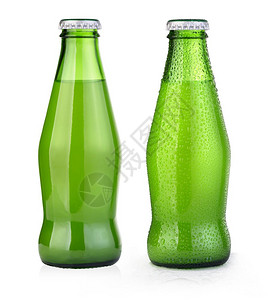 绿色瓶子制片厂拍摄图片