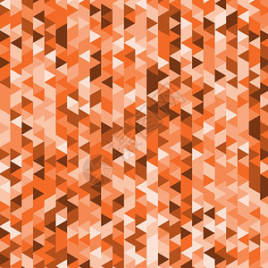 具有几何橙色背景种群矢量的简要背景图片