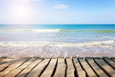 热带沙阳光沙滩背景图片