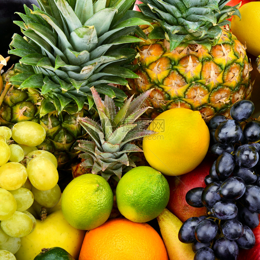 水果和蔬菜的背景图片
