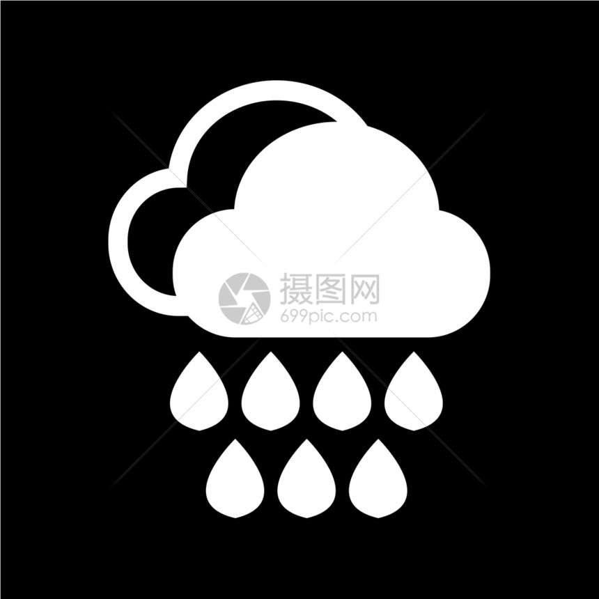 云雨图标图片