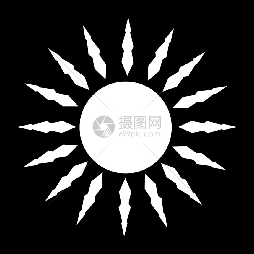 太阳图标图片