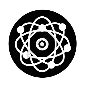 电子icon原子图标背景