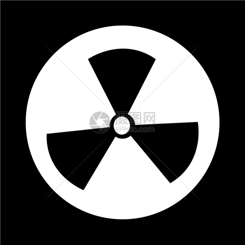 放射符号图标图片