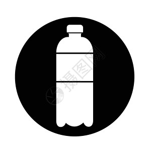 塑料图标水瓶图标背景