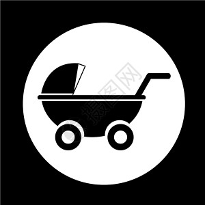 婴儿车图标图片