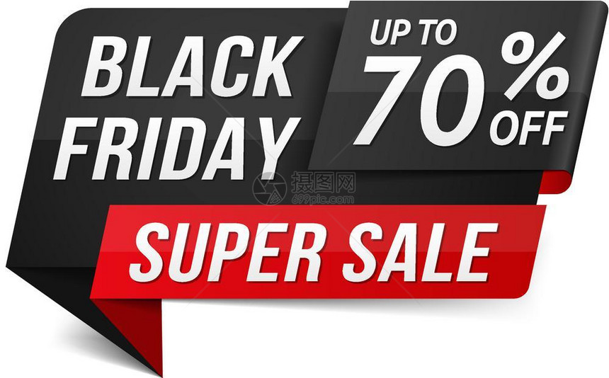 黑色星期五超级销售黑色星期五超级销售横幅矢量eps10插图图片