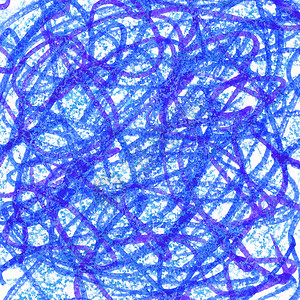 底纹素描祥云蓝蜡笔和软薄绘图纹理抽象背景背景