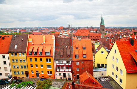 德国纽伦堡阿尔茨塔特全景图片