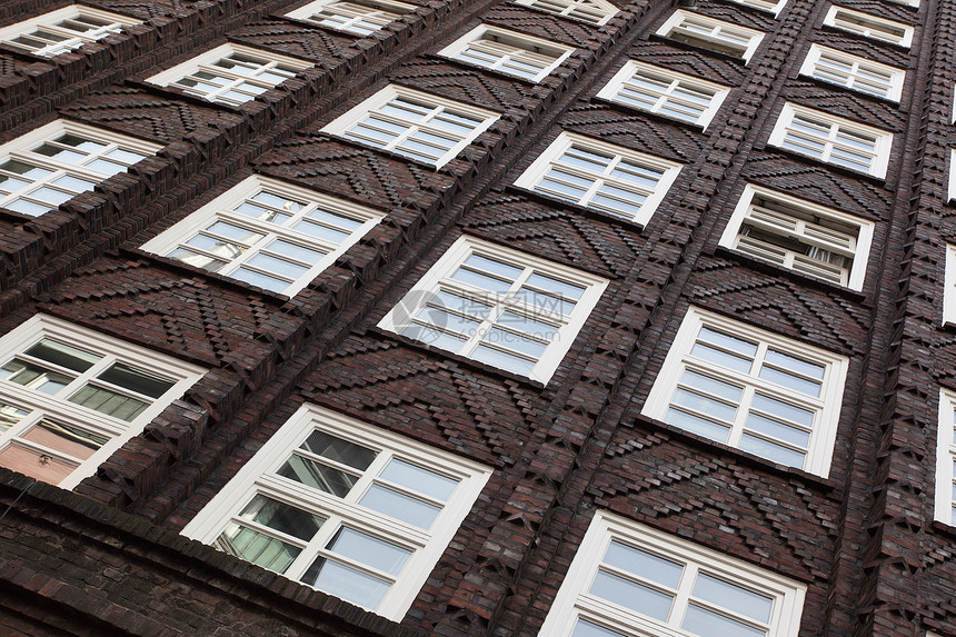 荷兰阿姆斯特丹旧房子窗图片