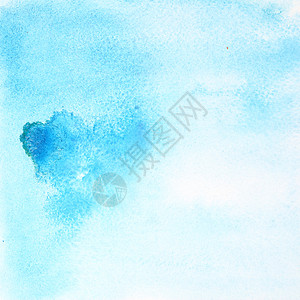 浅蓝色抽象水彩背景背景图片