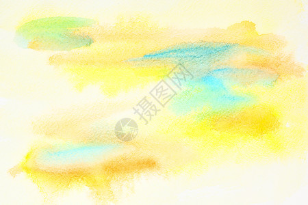 面色黄黄面色抽象水彩背景和纸纹背景