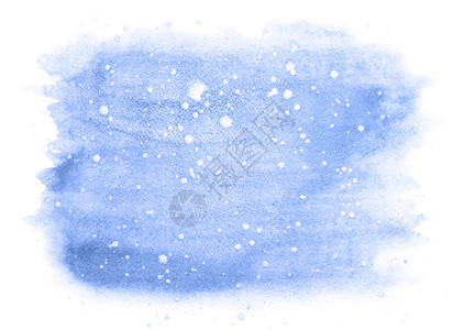 冬季水彩色背景下雪背景图片