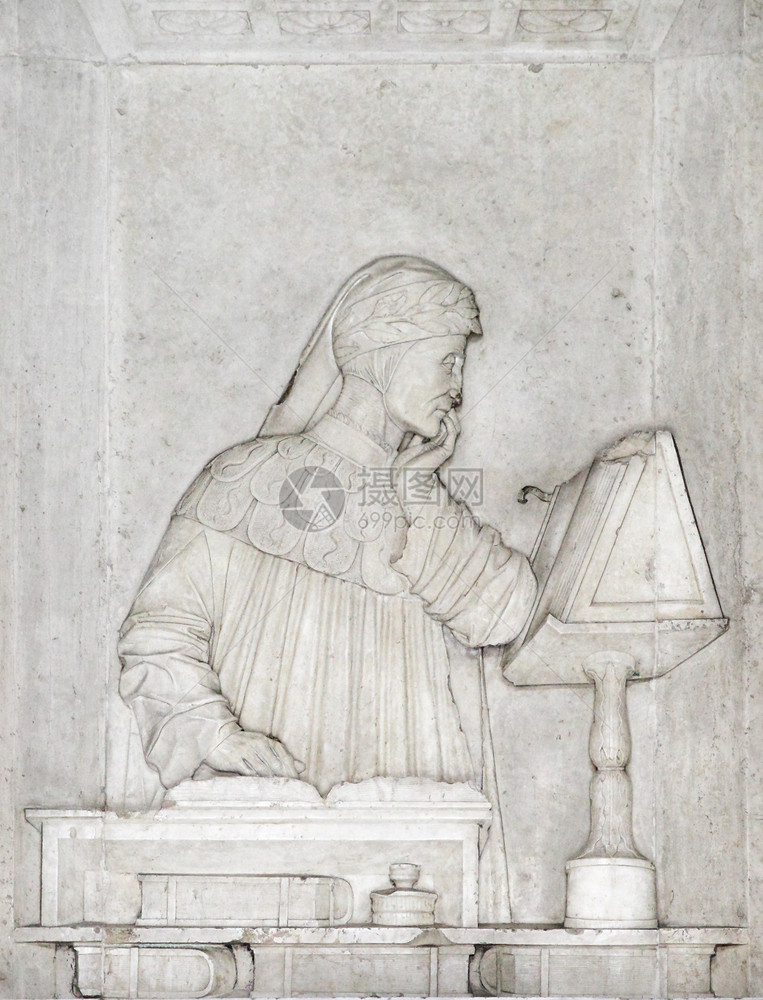 意大利Ravenna的但丁阿利盖里墓图片