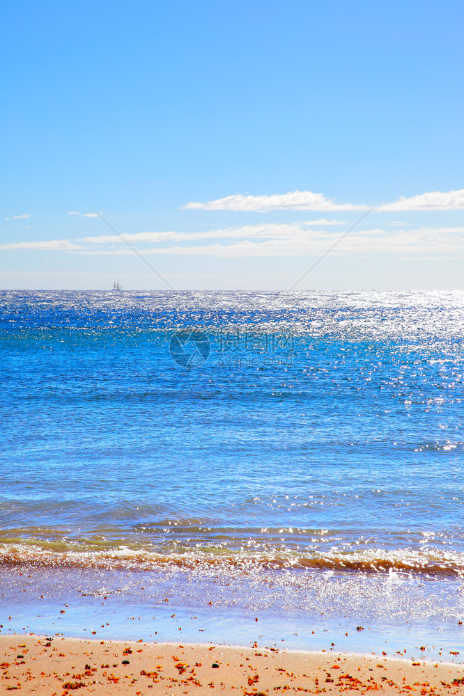 加那利群岛特内里费的桑迪海滩图片