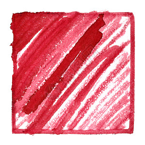 矩形标志红色框架斜划线您自己的文本摘要背景空间Raster插图背景