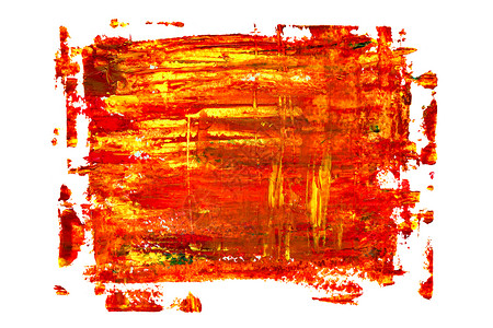 红色油画纹理可见抽象背景图片