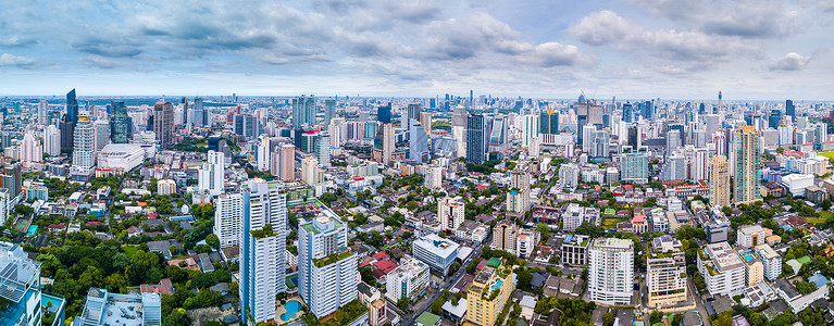 Bangkok城市全景高清图片