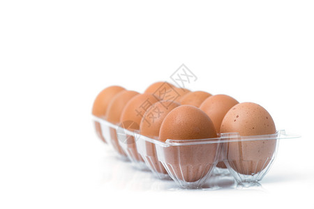 包装的鸡蛋塑料盒子包装里的鸡蛋图片