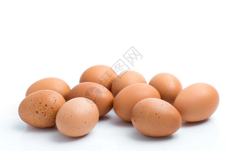 鸡蛋的空白背景图片