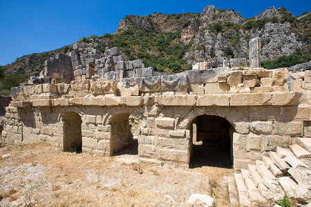 土耳其迈拉古希腊墓图片