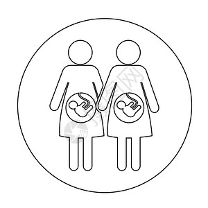 孕妇图标图片