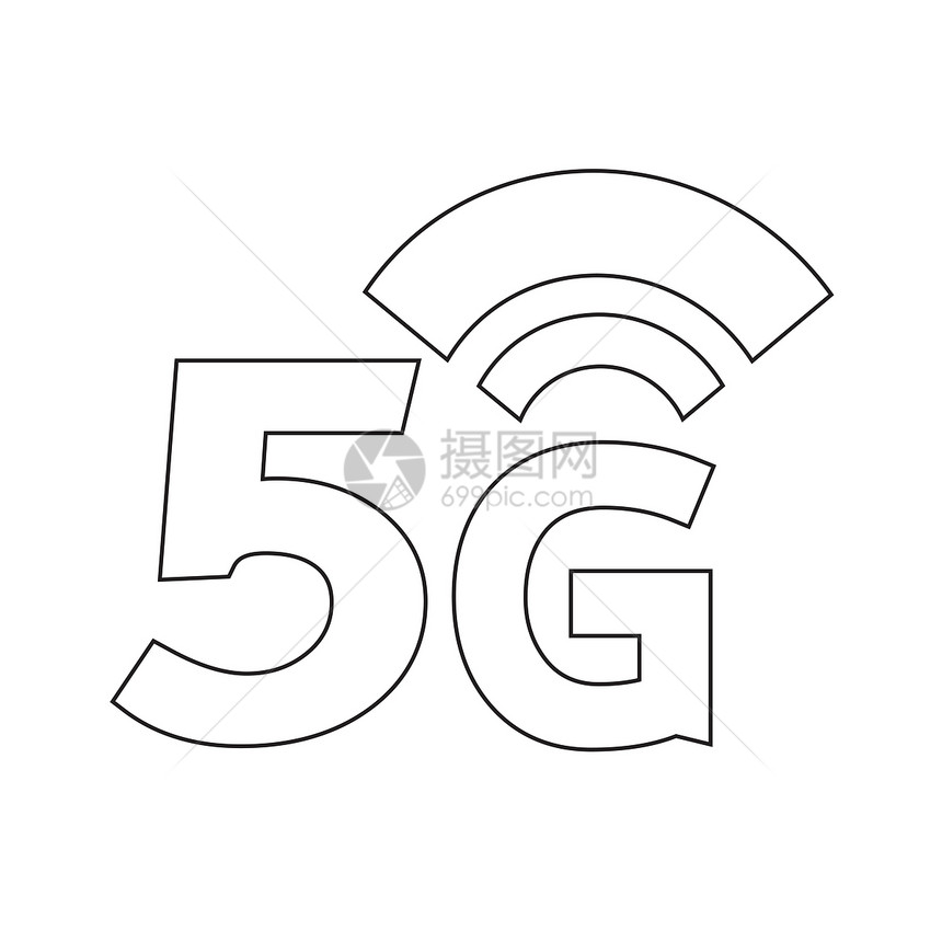 5G无线Wifi图标图片