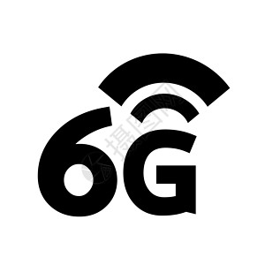 6G无线Wifi图标背景图片