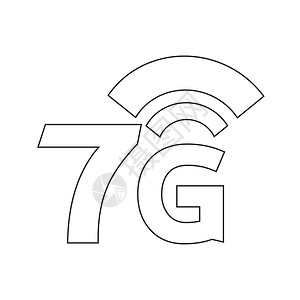 传输图标7G无线Wifi图标背景