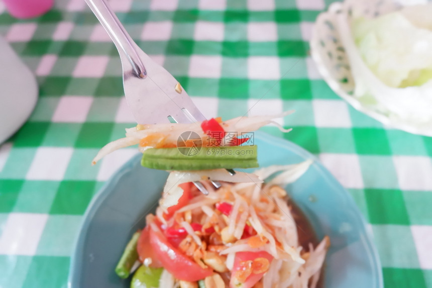 木瓜沙拉泰兰食品图片