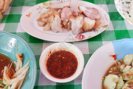 Grilledpork泰国食品图片