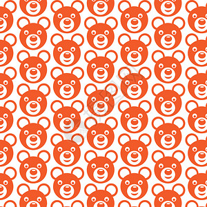 模式背景BearFace情感图标图片