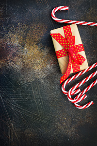 包角铝框Christmas背景表格上现用的框背景