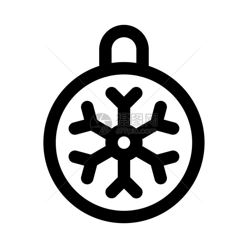 Snowflake浮雪圣诞节装饰图片
