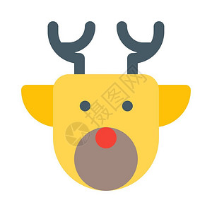 鹿圣诞驯图片