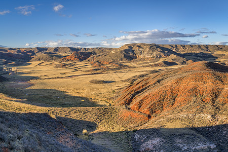 北科罗拉多州的红山开放空间图片