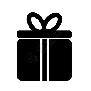 矢量礼品盒礼品盒符号图标背景