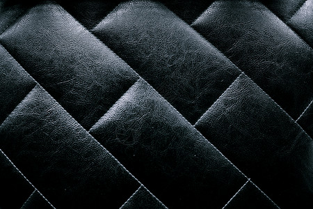 黑色皮革沙发纹理背景图片