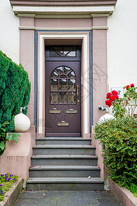 现代房门入口背景图片