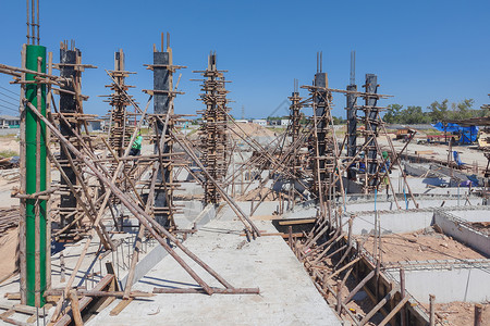 住房项目建筑工地高清图片