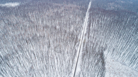 空中无人驾驶飞机拍到的道路图片
