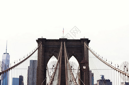 美国纽约市布鲁克林桥图片