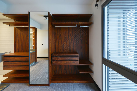 空木制架橱柜浴室内设计图片
